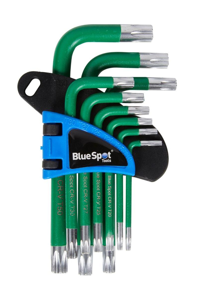 Blue Spot Tools 9 PCE Short Arm Torx Key Set