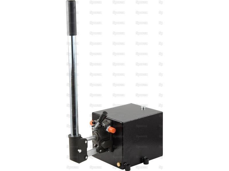 Hydraulic Hand Pump - Double Acting, Displacement cm°³: 12CC, Tank Capacity: 5 ltr(s)