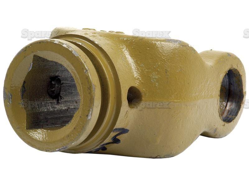 PTO Tube Yoke (U/J Size: 22 x 54.8mm) Profile: Triangle, Size: 26.5 x 3.5mm, Ref: 12502. Bondioli & Pavesi, La Magdalena, Massey Ferguson, Same