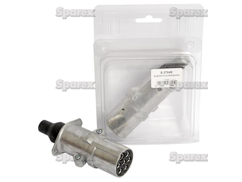 7 Pin Trailer Plug 24v (Alumimium) Agripak