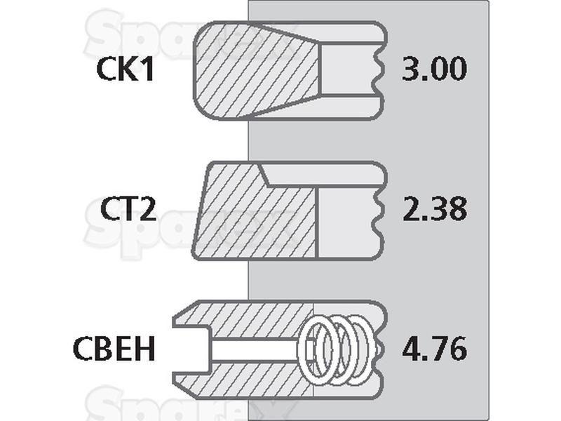 Piston Ring for Case IH 895 (95 Utility Series )