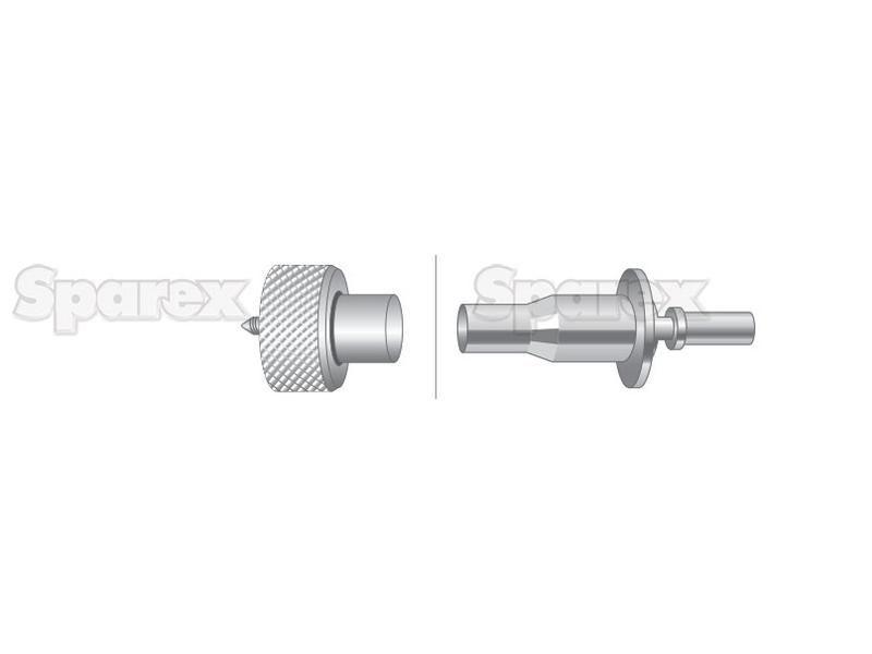 Drive Cable - Length: 1439mm, Outer cable length: 1400mm. for David Brown 1494 (94 Series)