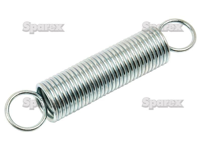 Tension Spring, Spring Ø14mm, Wire Ø2mm, Length: 150mm.