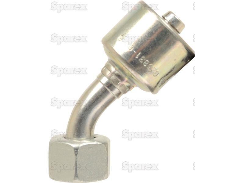 Gates BSP 60° Hose Insert 5/8'' x 3/4'''' Female 135° Swept Swivel Gates (Belts) (10G12FBSPORX45)