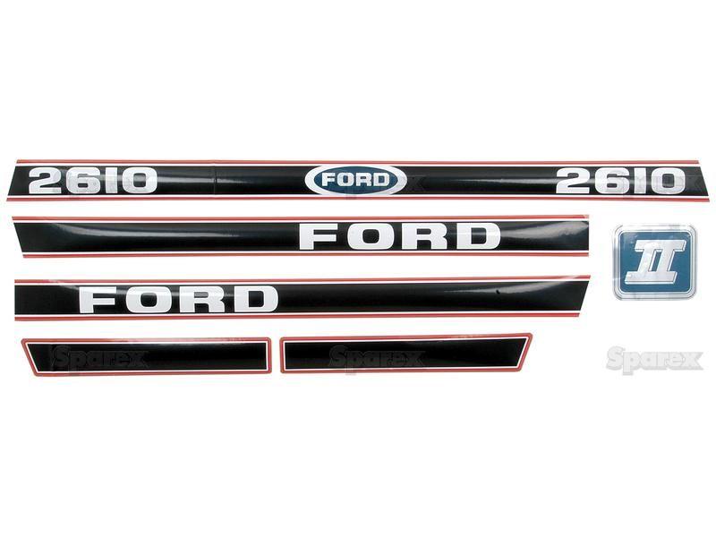 Decal Set - Ford / New Holland 2610 Force II for Ford New Holland 4610 (10 Series)