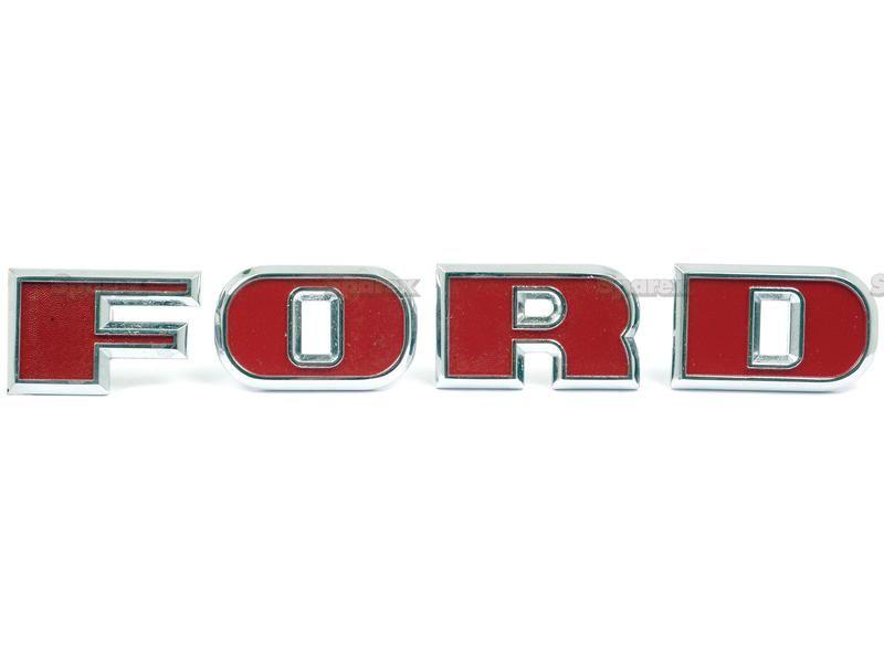 Emblem Letter set FORD (Steel) for Ford New Holland 4000 (1000 Series)