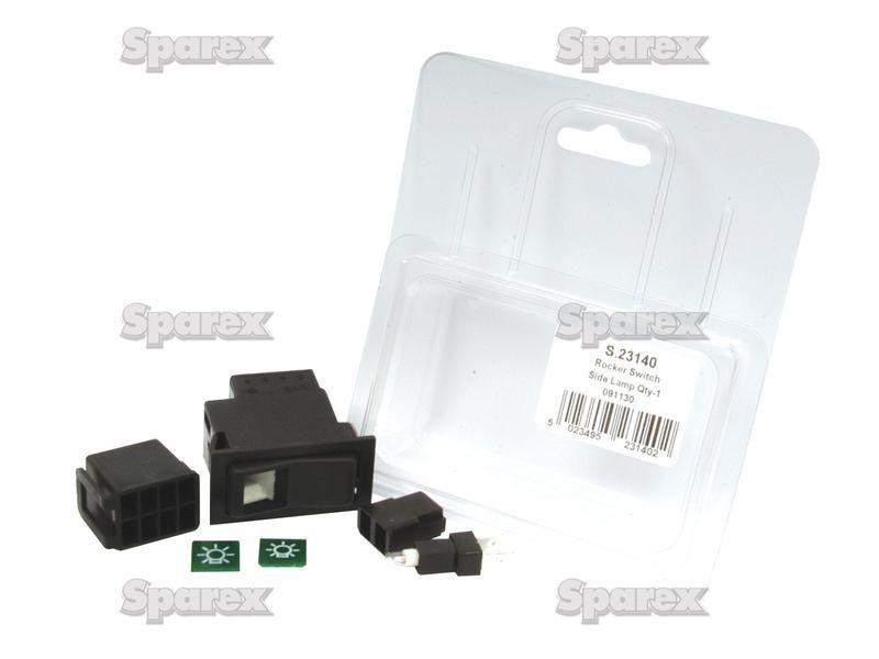 Rocker Switch - Main Beam, 3 Position (On/Off) for Ford New Holland 8340 (40 Series)