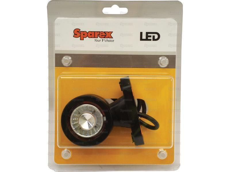 LED Outline Front/Rear Facing Marker Light, RH & LH, 12-24V