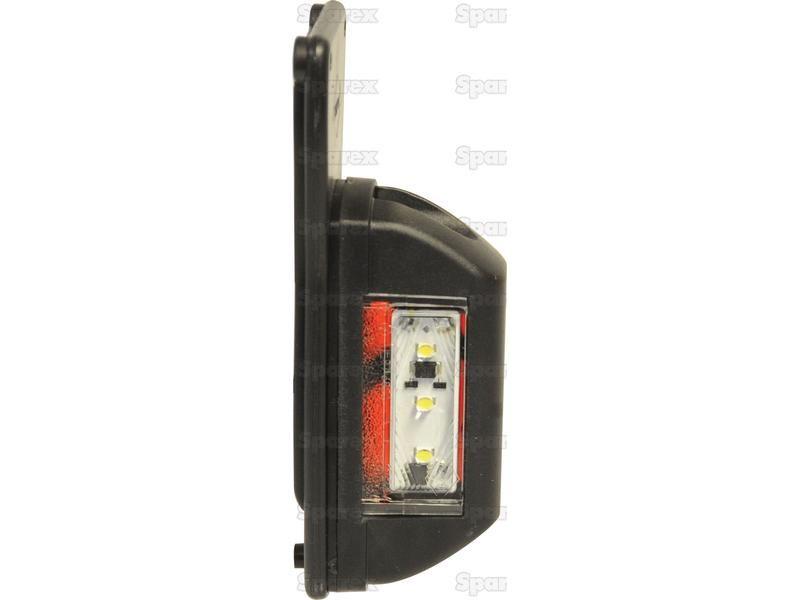 LED Outline Front/Rear Facing Marker Light, LH, 12-24V
