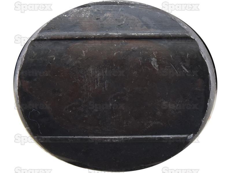 Oval Head Double Nib Bolt With Nut (TO2E) - M12 x 50mm, Tensile strength 10.9 (10 pcs. Agripak)