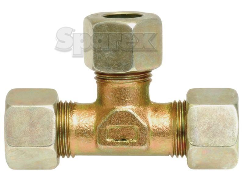 Hydraulic Metal Pipe Tee Coupling T.V. 12L PARKER HANNIFIN (T12LCF, T12LCFX)