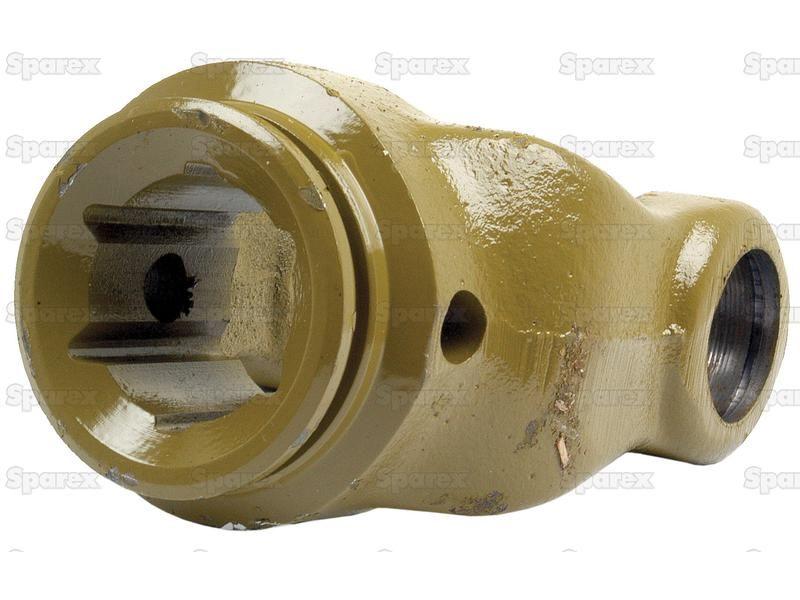 PTO Tube Yoke (U/J Size: 35 x 106.5mm) Profile: Star, Size: 51mm, Ref: S4. La Magdalena, Massey Ferguson, Walterscheid
