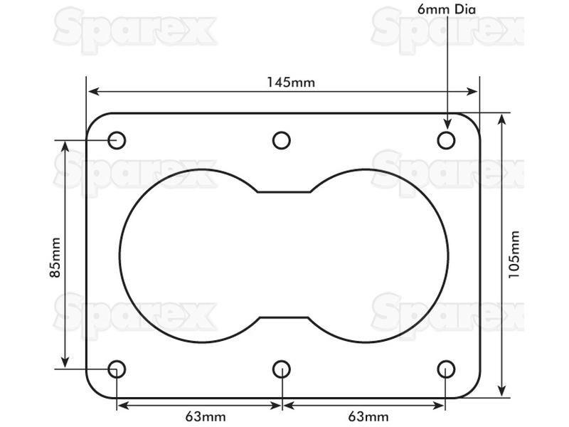 TIE DOWN RING-FLOOR MOUNTED