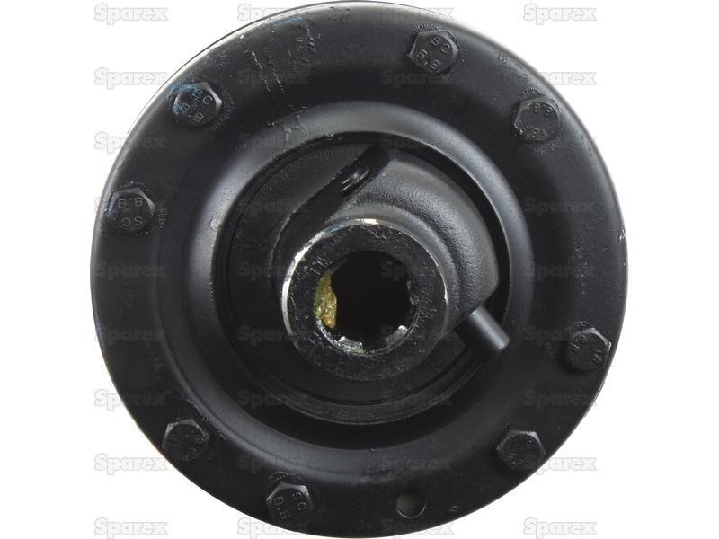PTO Shaft - (Lz) Length: 1010mm, 1 3/8'' x 6 Spline Q.R. to 1 3/8'' x 6 Spline Friction Disc Clutch