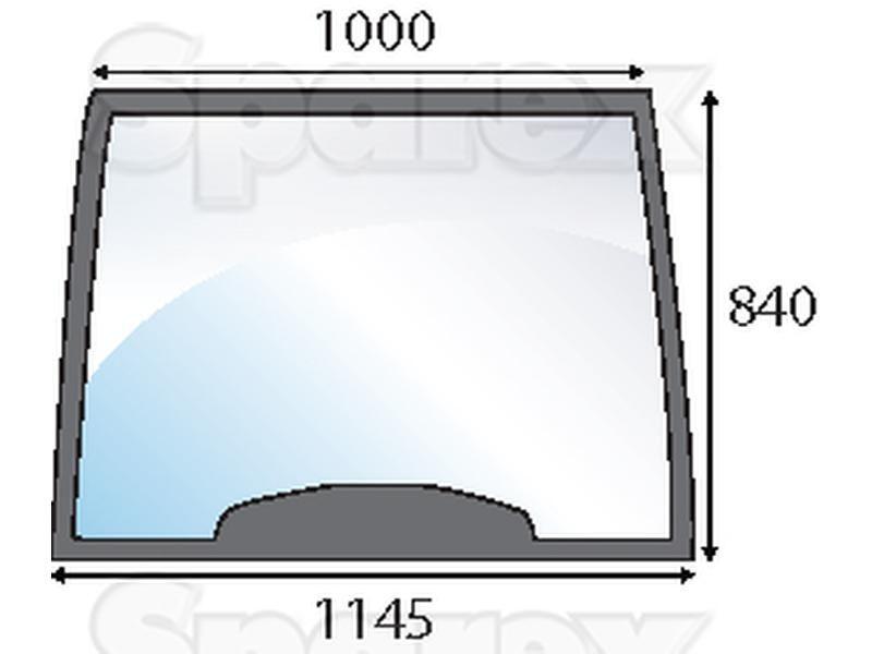 Windscreen for Case IH, Fiat, Ford New Holland