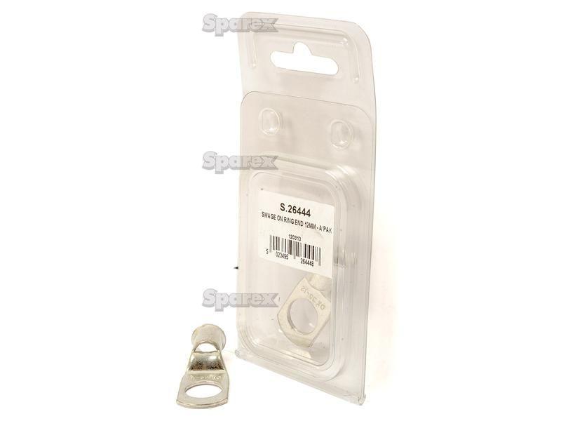 Swage On Ring Terminal 35mm°² x Ø8.5mm, Agripak (2 pcs.)