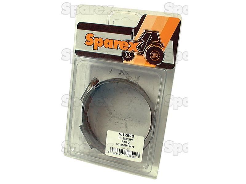 Stainless Steel Hose Clip: Ø68-85mm