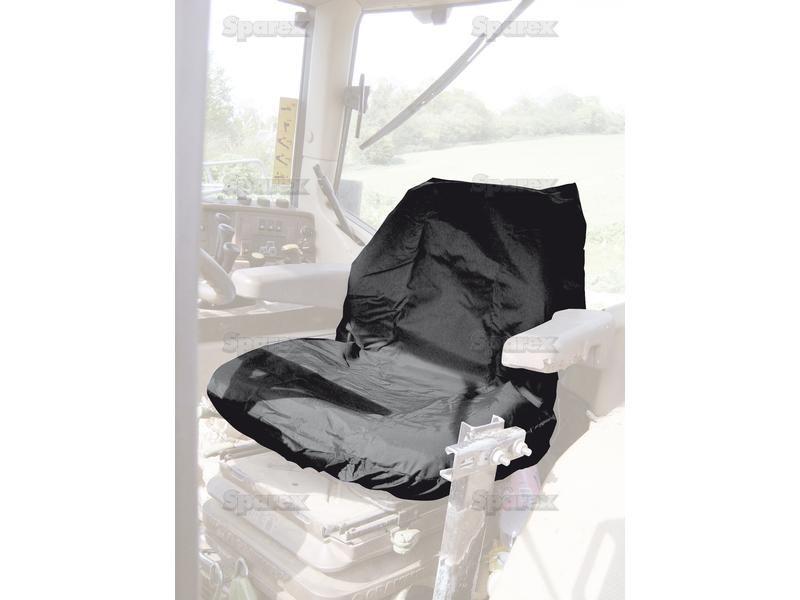 Black Universal Tractor Seat Cover | Suitable for various Merlo models