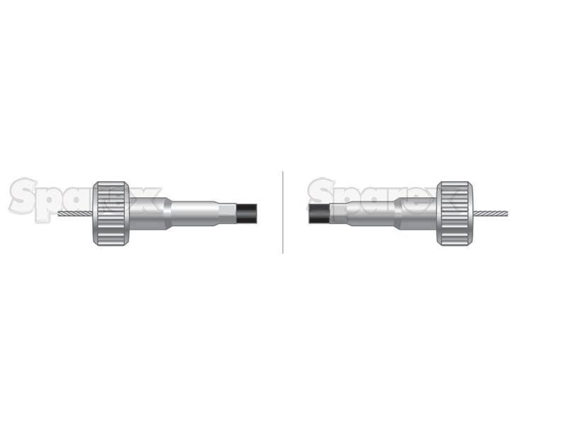 Drive Cable - Length: 1735mm, Outer cable length: 1720mm. for Case IH