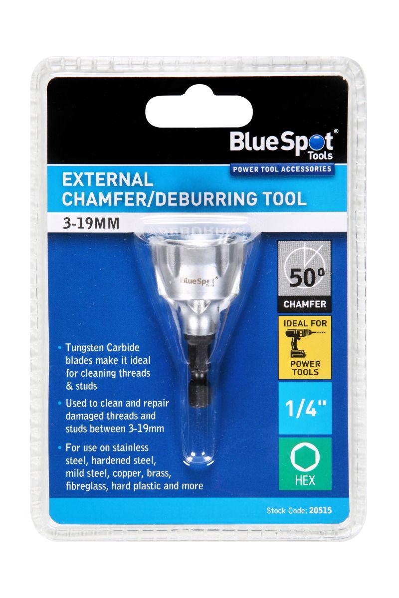 Blue Spot Tools External Chamfer/Deburring Tool (3-19mm)