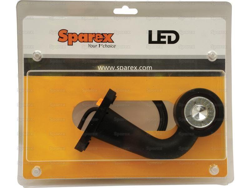 LED Outline Front/Rear Facing Marker Light, RH & LH, 12-24V
