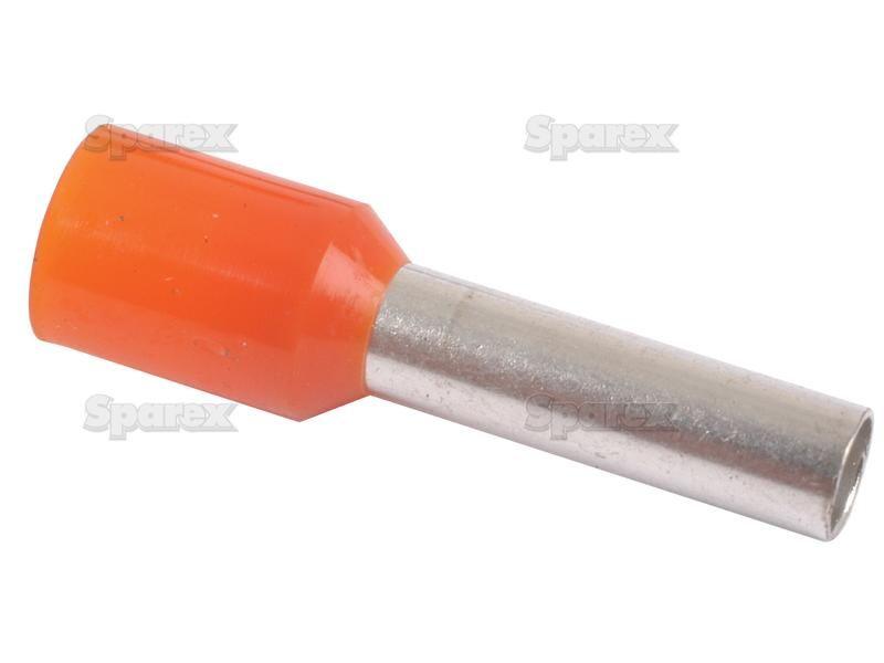 Pre Insulated Pin Terminal, Standard Grip Orange, 4mm