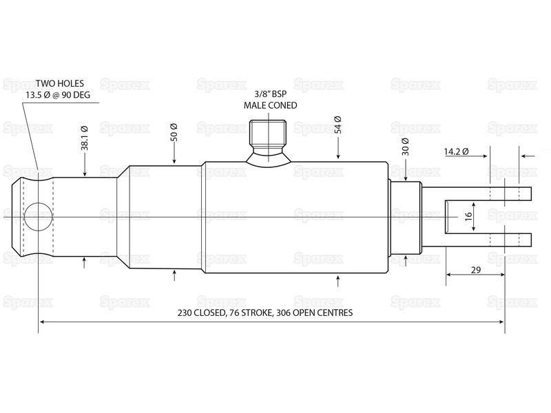 DISPLACEMENT CYLINDER 35MM