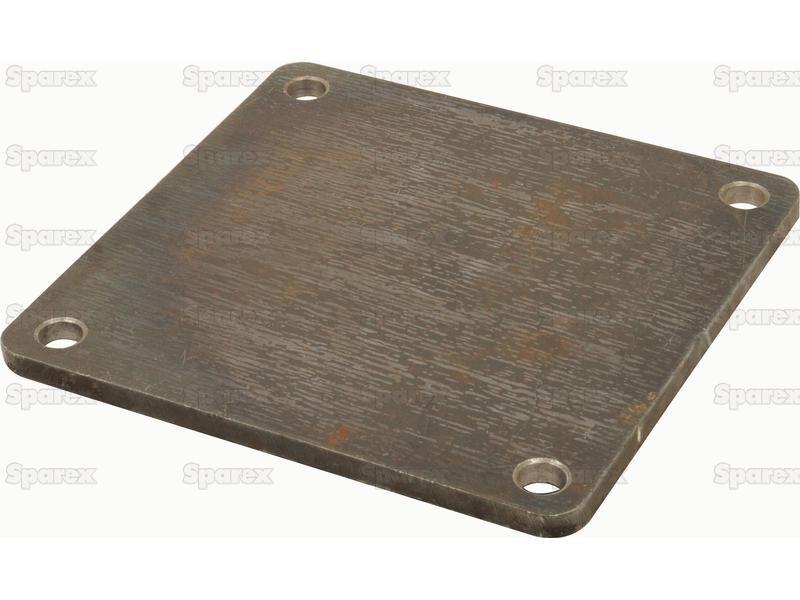 Weld on Square Flange 8'' (200mm) (Non Galvanised)