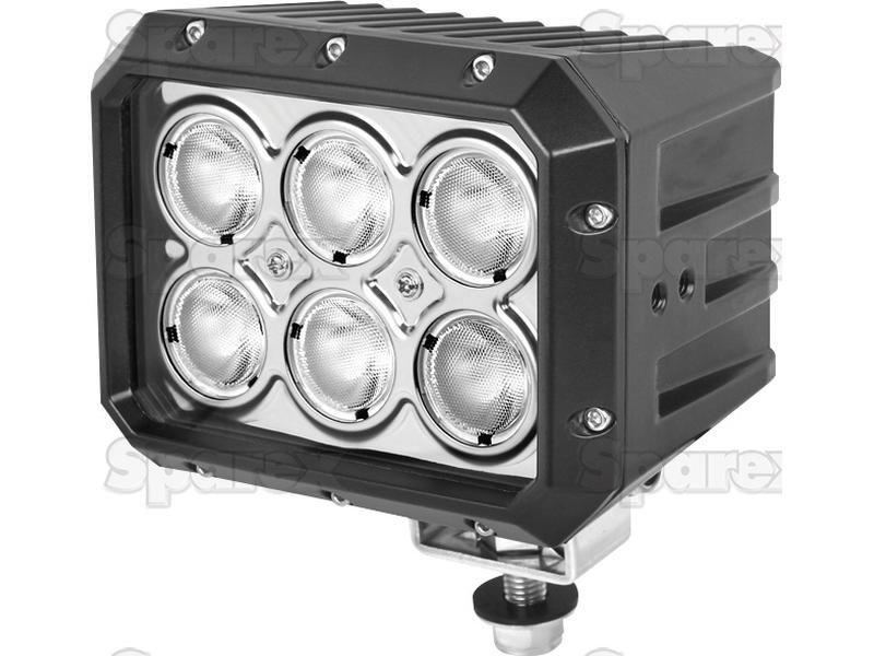 LED Work Light (Cree High Power), Interference: Class 3, 10000 Lumens, 10-60V Thomas LED (HP6)