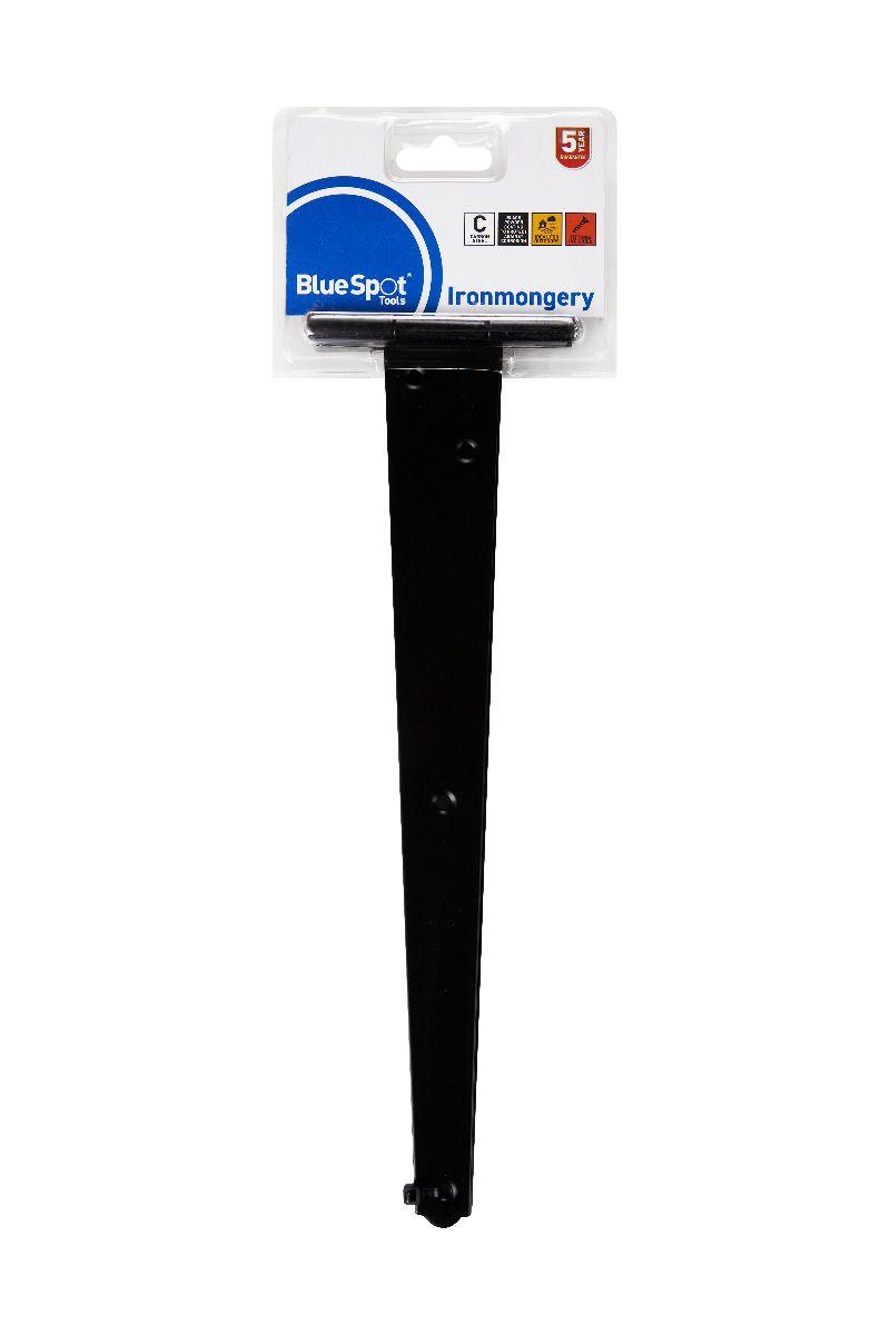 Blue Spot Tools Black Powder Coated Tee Hinge 300mm