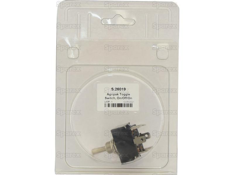 Agripak Toggle Switch, On/Off/On