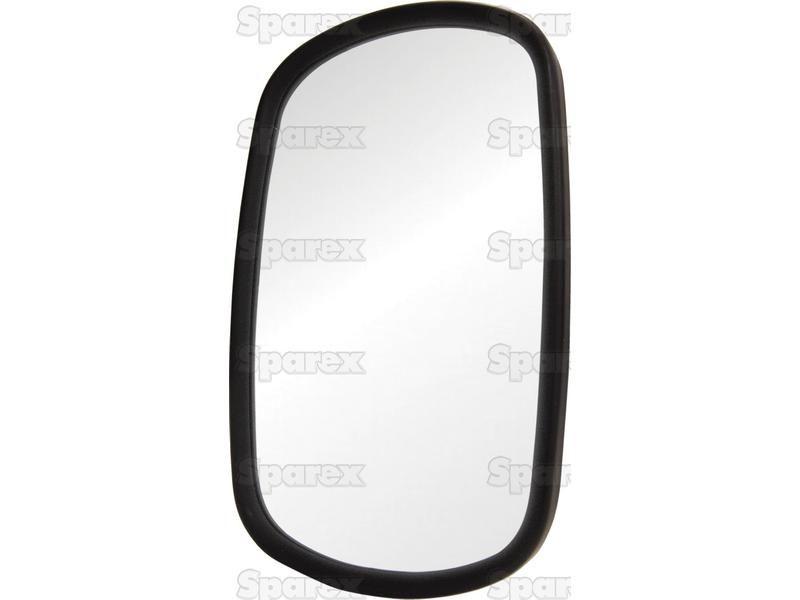 Mirror Head - Rectangular, Convex, 252 x 151mm, RH & LH JCB (123/04970)