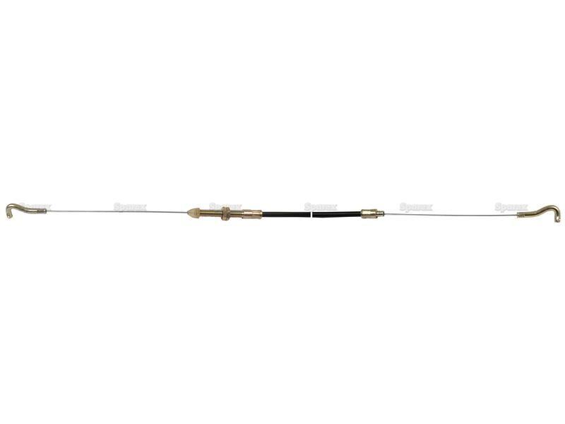 Hand Throttle Cable - Length: 1588mm, Outer cable length: 1228mm. for Case IH