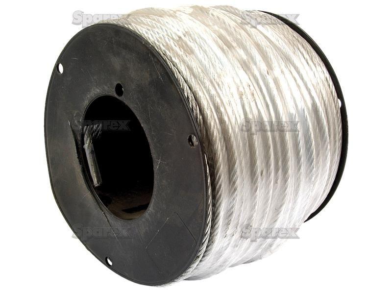 Wire Rope With Nylon Core - Steel, Ø8mm x 110M