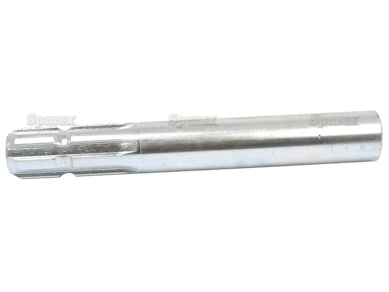 PTO Splined Shaft - One End - 1 3/8'' - 6 Spline, Length: 250mm
