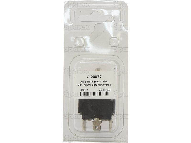 Agripak Toggle Switch, On/Off/(On) Sprung Centred