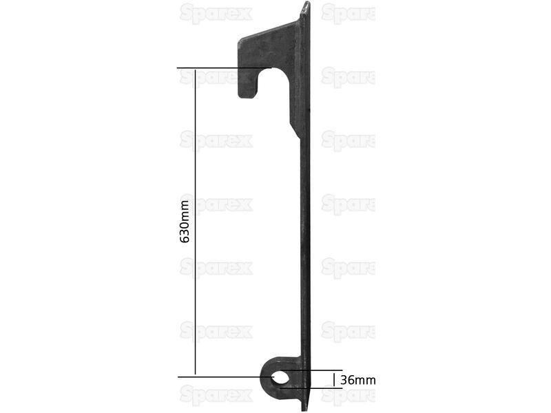 Loader Bracket (Pair), Replacement for: JCB QFit. for JCB QFIT