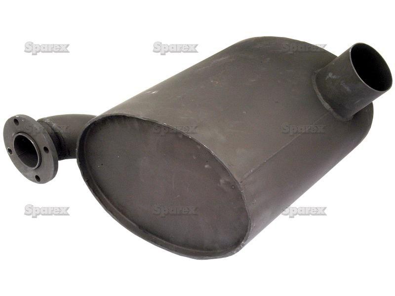 Silencer - Underhood for Ford New Holland TM140 BRAZILIAN