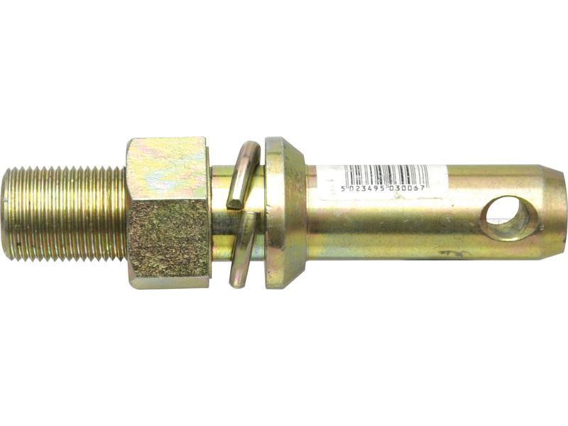 Lower link implement pin 28x159mm, Thread size 11/8x60mm Cat. 2