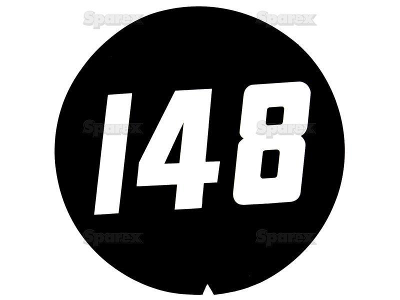 Decal - MF 148 for Massey Ferguson 148 (100 Series)