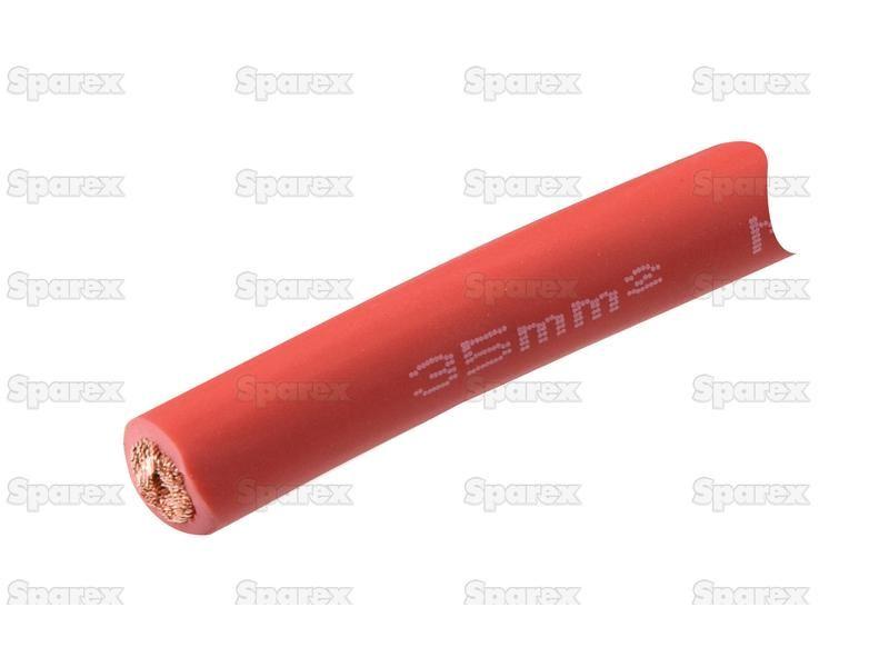 Electrical Cable - 1 Core, 35mm°² Cable, Red (Length: 50M), ()