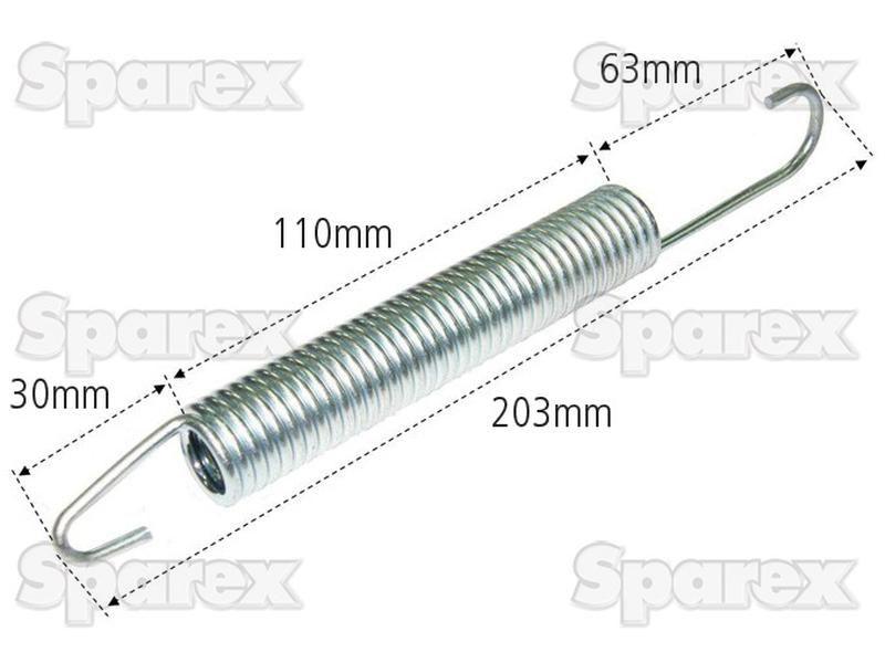 Spring for Ford New Holland 7840 (40 Series)