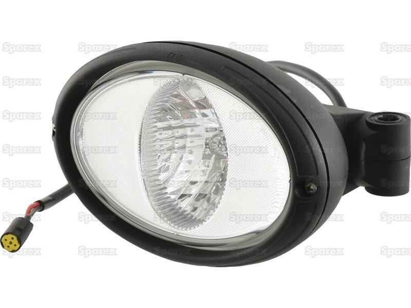 Halogen Work Light Oval RH - 12V (55W) for Ford New Holland