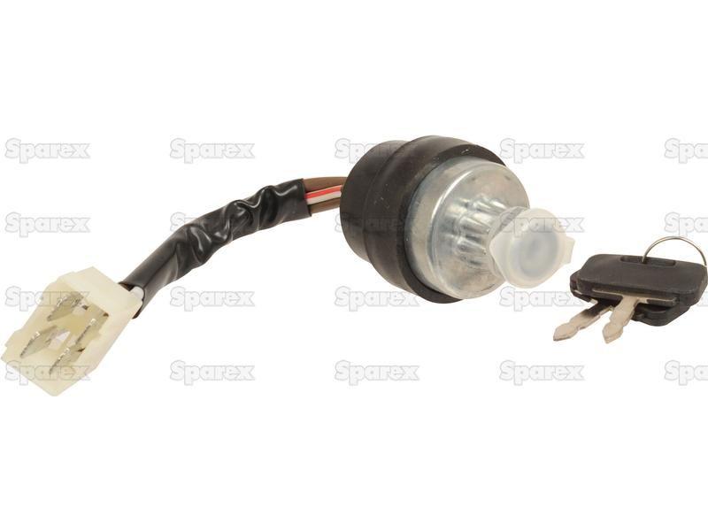 Ignition Switch With Mini Harness for Massey Ferguson 390 (300 Series)