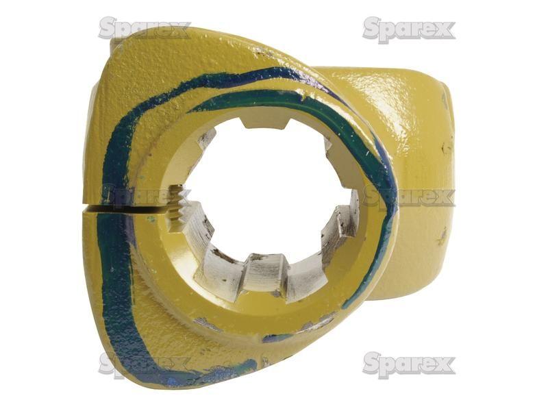 PTO Yoke - Interfering Clamp Bolt (U/J Size: 30.2 x 92mm) Size: 1 3/4"-6 Spline Bondioli & Pavesi, La Magdalena, Walterscheid