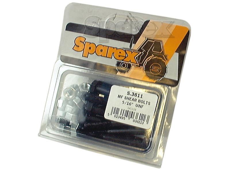 Shear Bolt, M8 x 63.5mm (10 pcs. Agripak) for Massey Ferguson 20 (Industrial Tractors)