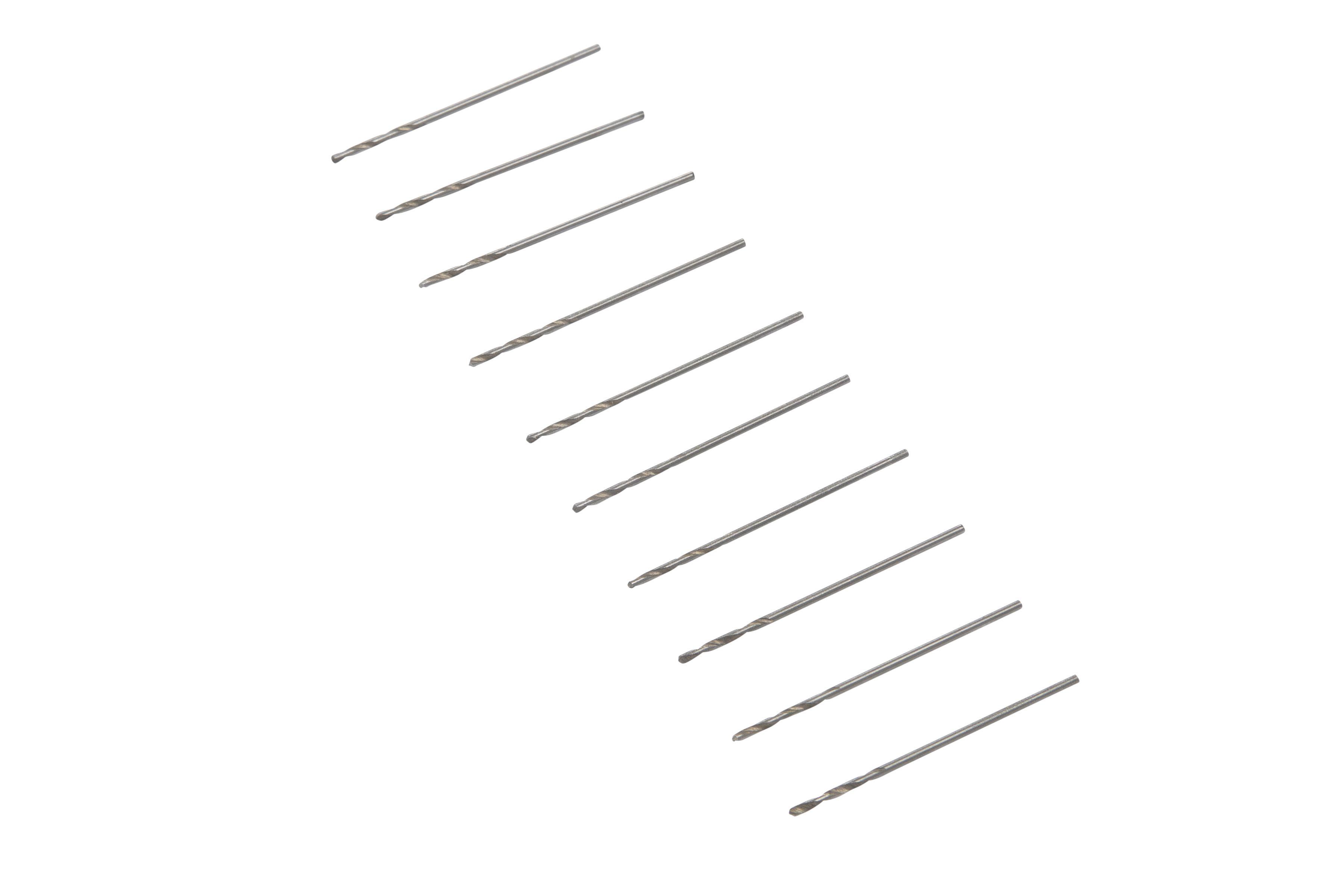 Blue Spot Tools 10 PCE 1mm HSS Drill Set