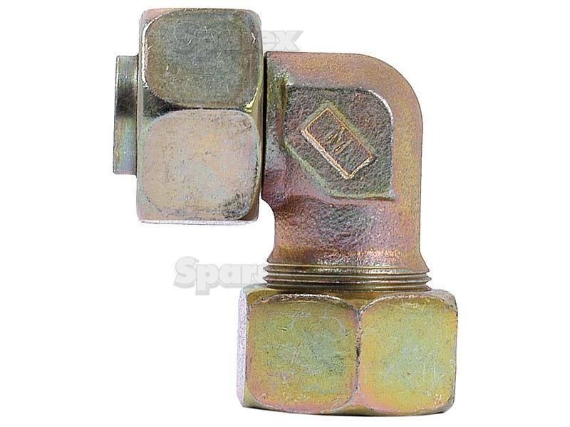Hydraulic Metal Pipe Angled Stud Coupling E.W.V. 18L 90 compact standpipe PARKER HANNIFIN (EVW18LCF)