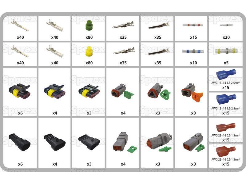 Multi-Connector, All-in-One Kit, 616 pcs.