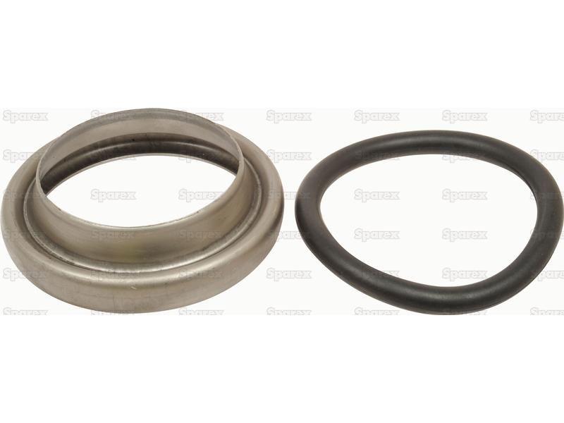 Female Weld on Ring 6" Galvanised B | for Bauer Slurry Couplings